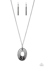 Load image into Gallery viewer, Paparazzi Accessories - Dizzying Decor - Black ( Gunmetal) Necklace

