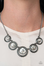 Load image into Gallery viewer, Paparazzi Accessories - Pixel Perfect - Black (Gunmetal) Necklace
