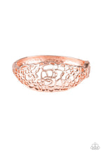 Load image into Gallery viewer, Paparazzi Accessories - Airy Asymmetry - Rose Gold Bracelet
