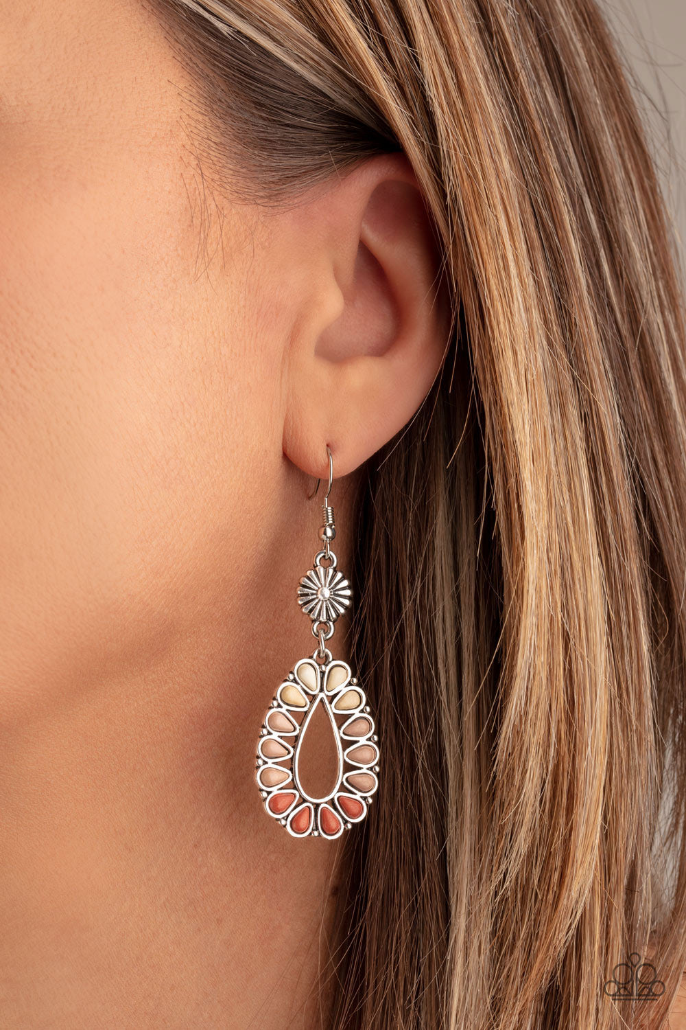 Paparazzi Accessories - Stone Orchard - Multi Earrings