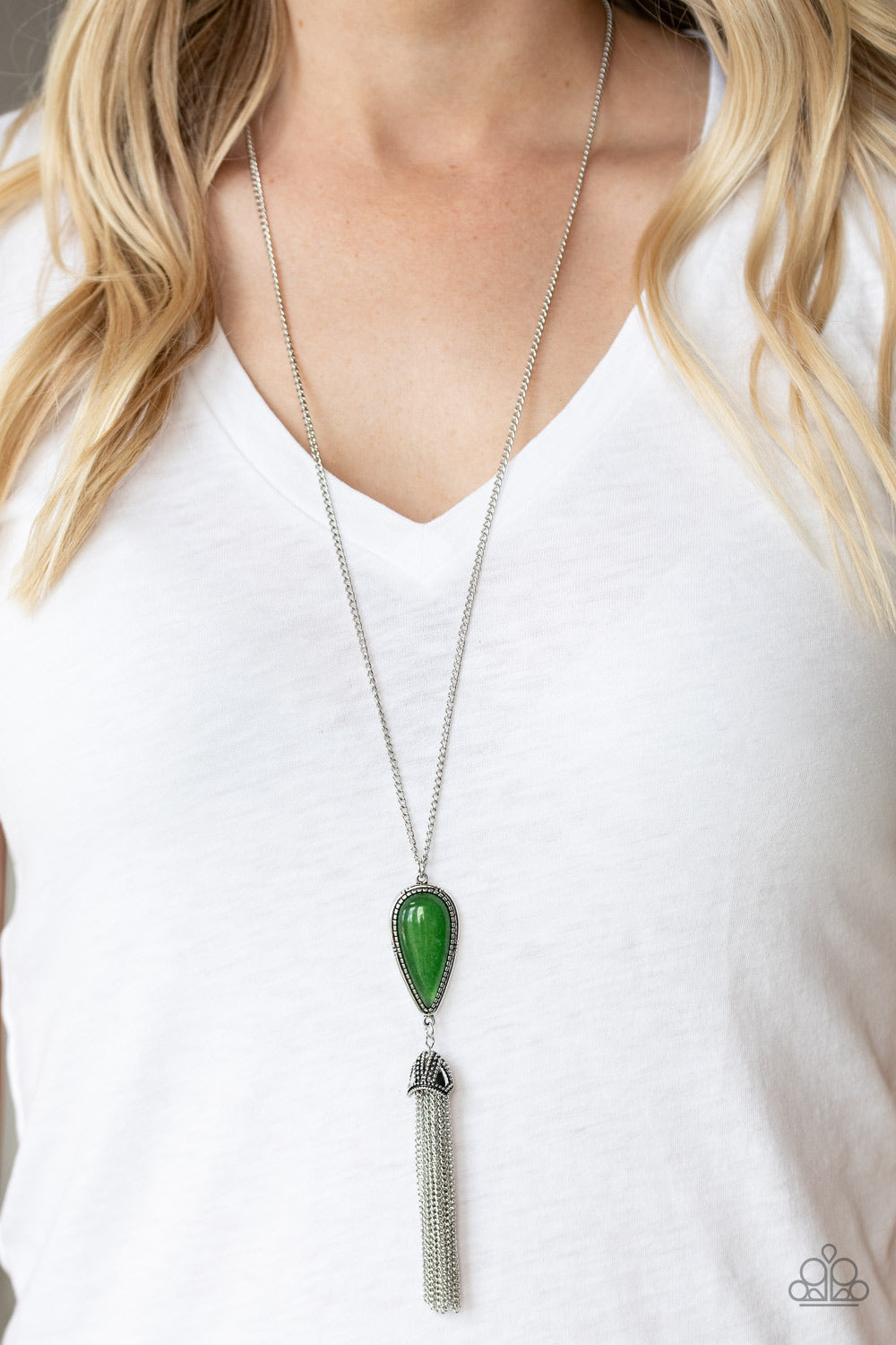 Paparazzi Accessories - Zen Generation - Green Necklace