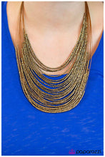 Load image into Gallery viewer, Paparazzi Accessories - Catwalk Queen - Brass Necklace
