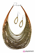Load image into Gallery viewer, Paparazzi Accessories - Catwalk Queen - Brass Necklace

