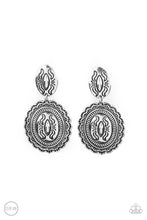 Load image into Gallery viewer, Paparazzi Accessories - Ageless Artifact - Silver Earrings

