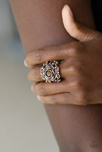 Load image into Gallery viewer, Paparazzi Accessories - Rose Garden Royal - Copper Ring
