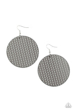 Load image into Gallery viewer, Paparazzi Accessories  - Weave Your Mark - Silver Earrings
