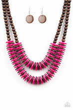 Load image into Gallery viewer, Paparazzi Accessories  - Dominican Disco - Pink Necklace
