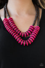 Load image into Gallery viewer, Paparazzi Accessories  - Dominican Disco - Pink Necklace
