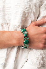 Load image into Gallery viewer, Paparazzi Accessories  - Celestial Escape - Green Bracelet
