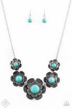 Load image into Gallery viewer, Paparazzi Accessories  - Bountiful Badlands - Turquoise  (Blue) Necklace

