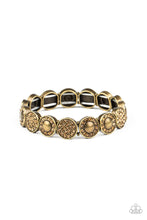 Load image into Gallery viewer, Paparazzi Accessories - Glamour Gardens - Brass Bracelet
