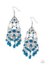 Load image into Gallery viewer, Paparazzi Accessories - Glass Slipper Glamour - Blue Earrings
