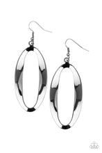 Load image into Gallery viewer, Paparazzi Accessories - Oval My Head - Black Earring
