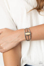 Load image into Gallery viewer, Paparazzi Accessories - Stone Sahara - Yellow Bracelet
