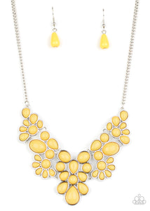 Paparazzi Accessories - Bohemian Banquet - Yellow Necklace