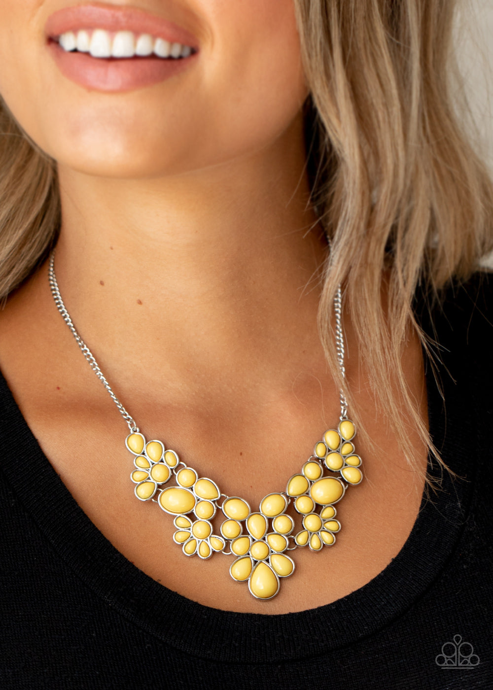 Paparazzi Accessories - Bohemian Banquet - Yellow Necklace