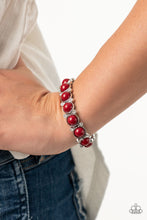 Load image into Gallery viewer, Paparazzi Accessories - Flamboyantly Fruity - Red Bracelet
