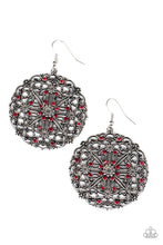 Load image into Gallery viewer, Paparazzi Accessories - Oh Mandala - Red Earrings
