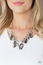 Load image into Gallery viewer, Paparazzi Accessories  - Chroma Drama - Gray Necklace
