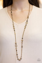 Load image into Gallery viewer, Paparazzi Accessories  - Make An Appearance  - Brass Necklace
