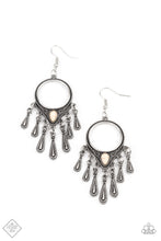 Load image into Gallery viewer, Paparazzi Accessories - Ranger Rhythm - White Earrings
