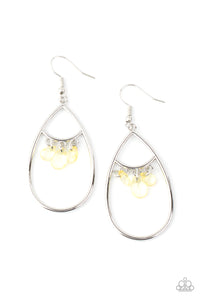 Paparazzi Accessories - Shimmer Advisory - Yellow Earrings