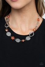 Load image into Gallery viewer, Paparazzi Accessories - High Fashion Fashionista - Orange Necklace

