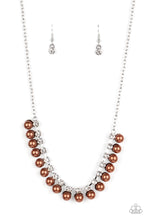Load image into Gallery viewer, Paparazzi Accessories - Frozen In Timeless - Brown Necklace
