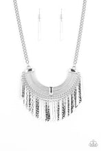 Load image into Gallery viewer, Paparazzi Accessories- Impressively Incan - Silver Necklace
