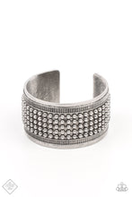 Load image into Gallery viewer, Paparazzi Accessories - Bronco Bust - Silver Cuff Bracelet
