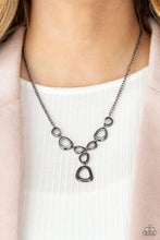 Load image into Gallery viewer, Paparazzi Accessories - So Mod - Black (Gunmetal) Necklace
