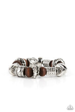 Load image into Gallery viewer, Paparazzi Accessories - Exploring The Elements - Brown Bracelet
