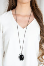 Load image into Gallery viewer, Paparazzi Accessories  - Harbor Harmony - Black Necklace
