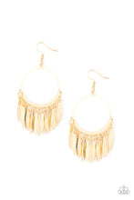 Load image into Gallery viewer, Paparazzi Accessories - Radiant Chimes - Gold Earrings
