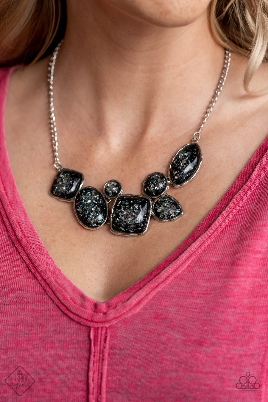 Paparazzi Accessories - So Jelly - Black Necklace