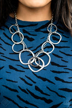 Load image into Gallery viewer, Paparazzi Accessories - Dizzy With Desire - Silver Necklace
