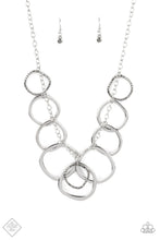 Load image into Gallery viewer, Paparazzi Accessories - Dizzy With Desire - Silver Necklace
