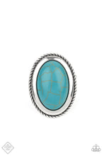 Load image into Gallery viewer, Paparazzi Accessories - Canyon Sanctuary - Blue (Turquoise) Ring
