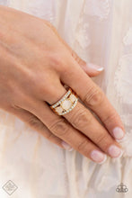 Load image into Gallery viewer, Paparazzi Accessories - Magestically Mythic - Gold Ring
