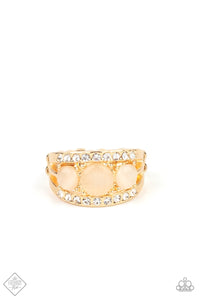 Paparazzi Accessories - Magestically Mythic - Gold Ring
