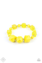 Load image into Gallery viewer, Paparazzi Accessories - Trendsetting Tourist - Yellow Bracelet

