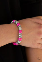 Load image into Gallery viewer, Paparazzi Accessories - Across The Mesa - Pink Bracelet
