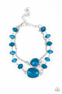 Paparazzi Accessories - Crowd Pleasure - Blue Bracelet