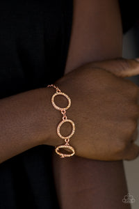 Paparazzi Accessories  - Dress The Part - Copper Bracelet