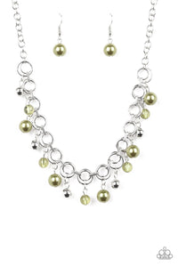 Paparazzi Accessories - Fiercely Fancy - Green Necklace