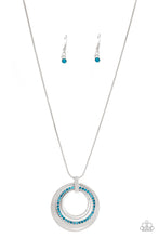Load image into Gallery viewer, Paparazzi Accessories - Gather Around Gorgeous - Blue Necklace
