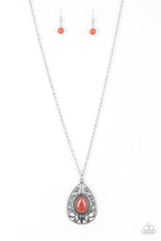 Load image into Gallery viewer, Paparazzi Accessories - Modern Majesty - Orange Necklace
