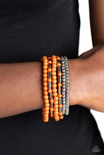 Load image into Gallery viewer, Paparazzi Accessories - Mythical Magic - Orange Bracelet
