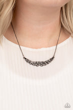 Load image into Gallery viewer, Paparazzi Accessories - Whatever Floats Your Yacht - Black (Gunmetal) Necklace
