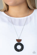 Load image into Gallery viewer, Paparazzi Accessories - Homespun Stylist - Black Necklace
